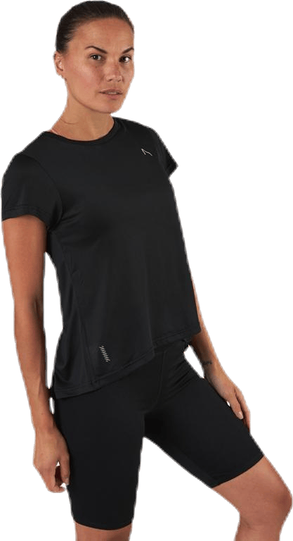 Flowing Running Tee Black - Bild 2