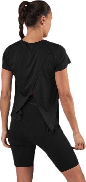 Flowing Running Tee Black - Bild 3