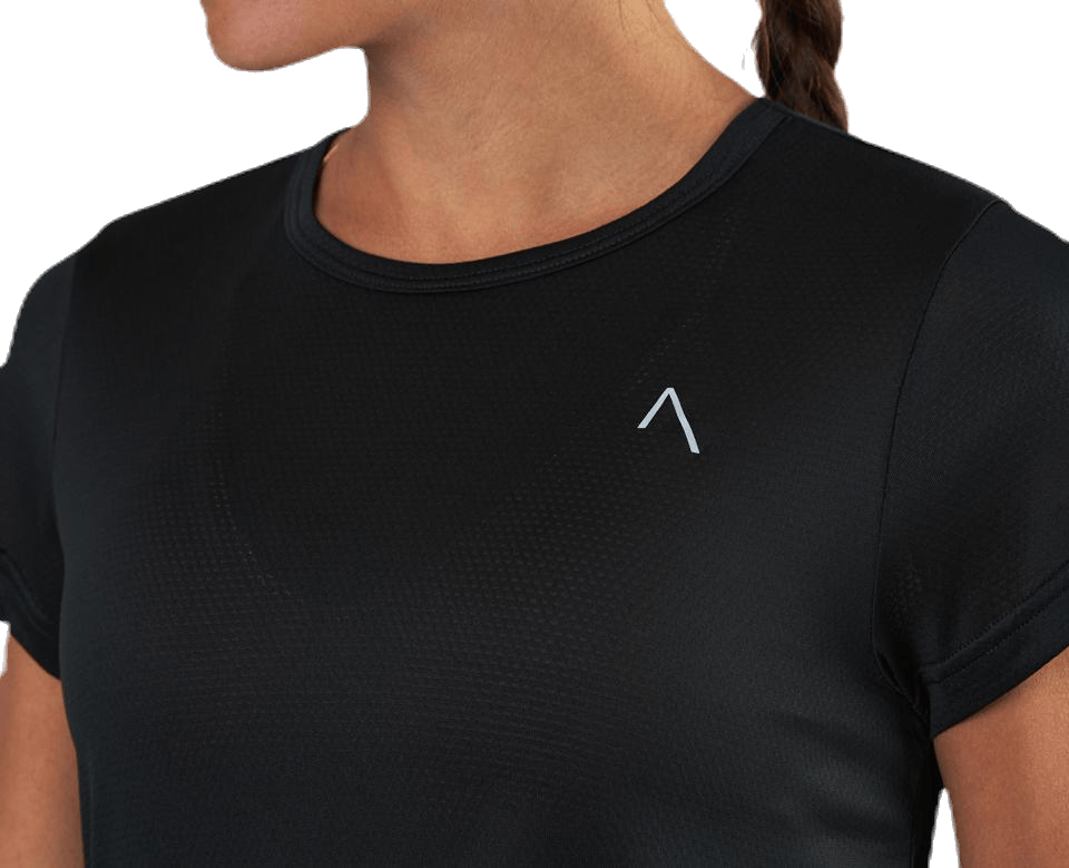 Flowing Running Tee Black - Bild 5