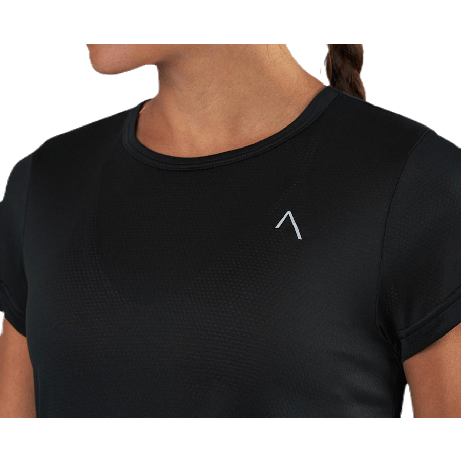 Flowing Running Tee Black - Bild 5