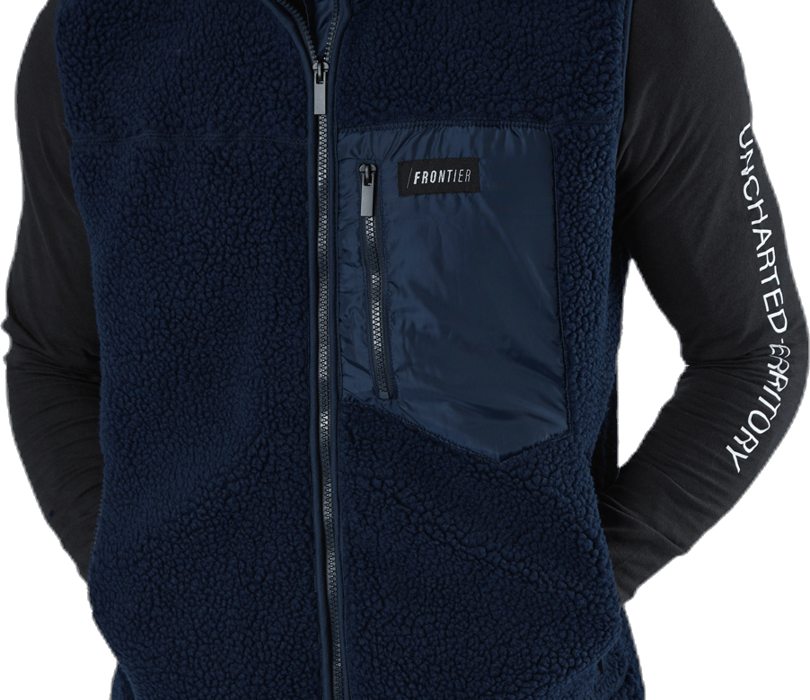 Titus Pile Vest Blue - Bild 4