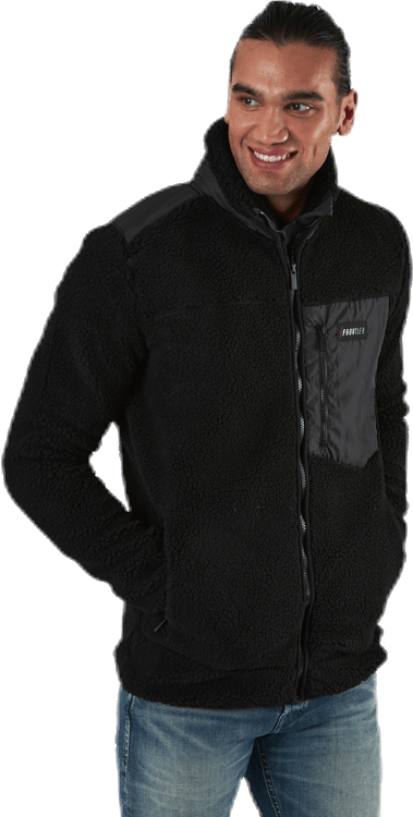Titus Pile Jacket Black, Male, Kleding, jassen, Zwart, L