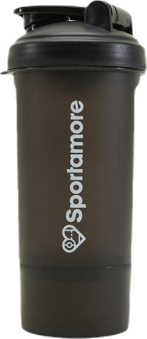 Shaker 600ml Black, Unisex, Equipment, bottles & flasks, Black, ONESIZE