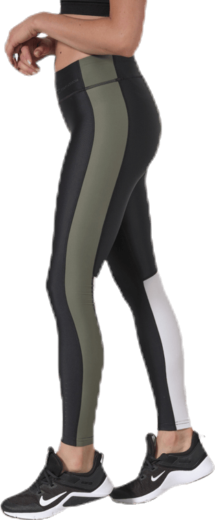 Blocked Compression Tights Green - Bild 2