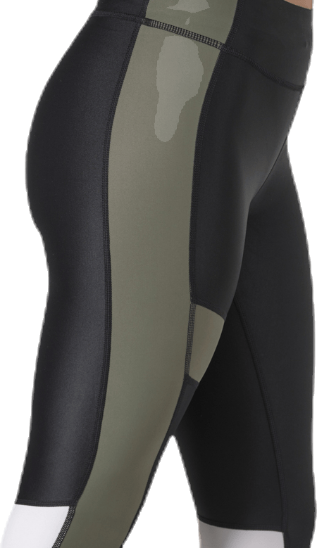 Blocked Compression Tights Green - Bild 4