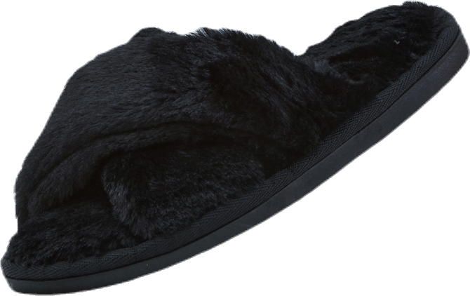 Alie Fluffy Slippers Black - Bild 6