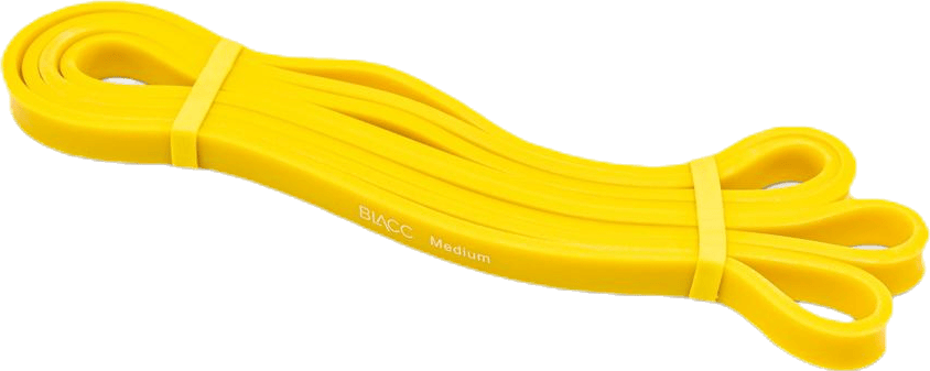 Power band Medium Yellow, Unisex, Equipment, Training equipment, Workout, Yellow, ONESIZE