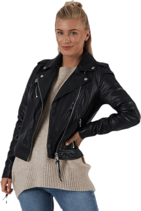 Nikki Black, Female, Kläder, jackor, Svart, 40