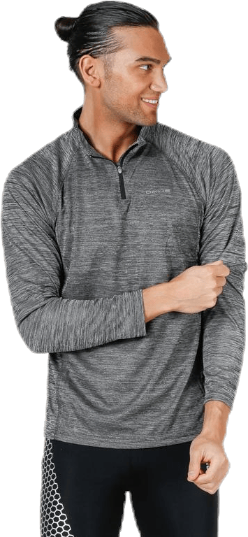T-Shirt LS X-Cool Grey, Male, Apparels, Shirts, Workout, Grey, M