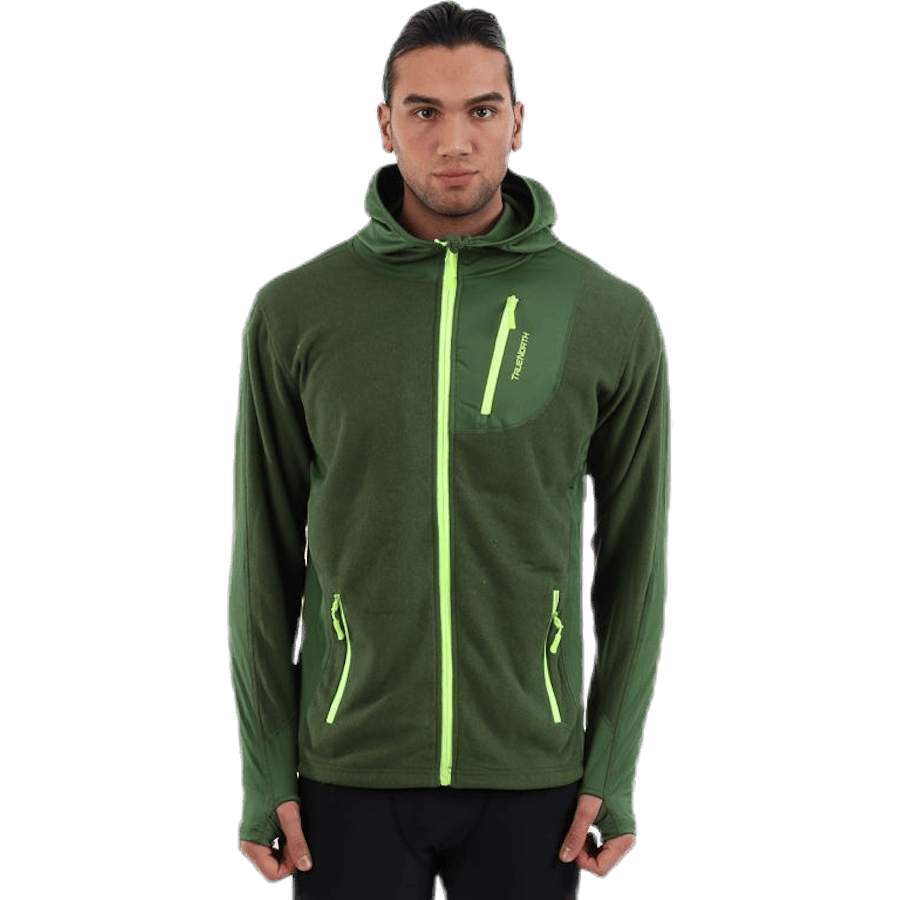 Hood Jacket Fleece Green