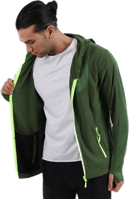 Hood Jacket Fleece Green - Bild 4