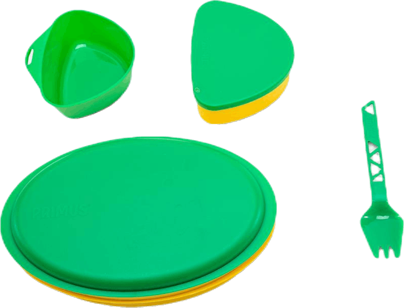 Meal Set Pippi Green, Unisex, Equipment, Hiking Equipment, Green, ONESIZE