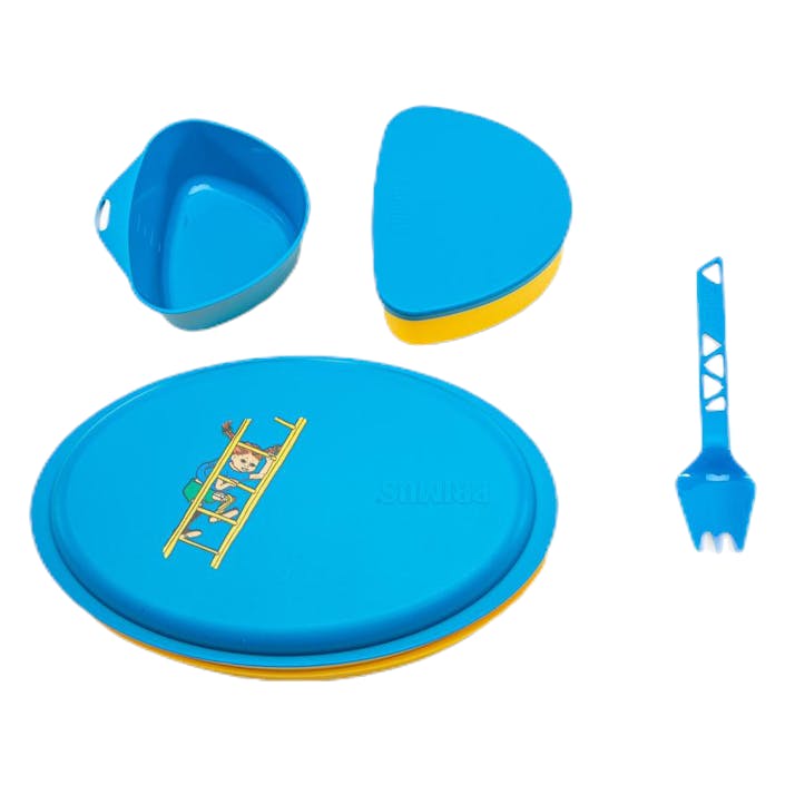 Meal Set Pippi Blue, Unisex, Ekwipunek, Sprzęt do wędrówek, Niebieski, ONESIZE