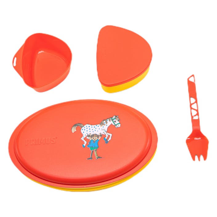 Meal Set Pippi Red, Unisex, Apparatuur, Wandeluitrusting, Rood, ONESIZE