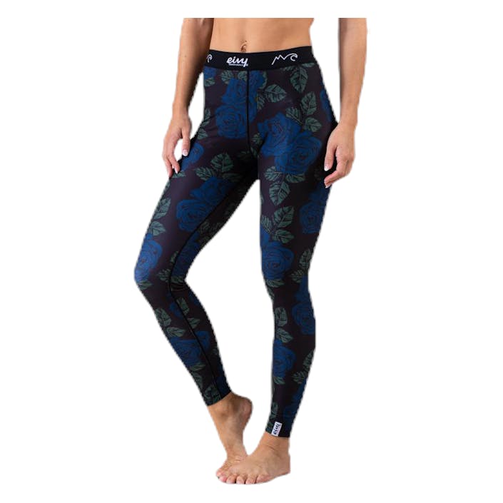 Icecold Tights Blue/Black, Female, Kleding, basis lagen, Alpine sporten, Blauw/Zwart, XL