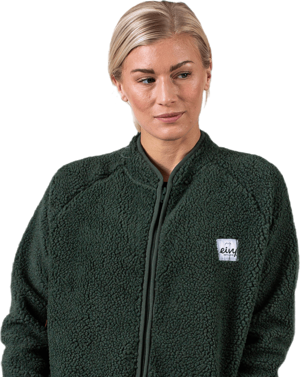 Redwood Sherpa Jacket Green, Female, Apparels, Shirts, Green, S