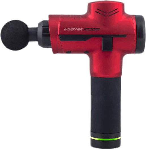 Massagepistol MG500 Red, Unisex, Apparatuur, Elektronica, Rennen, Rood, ONESIZE