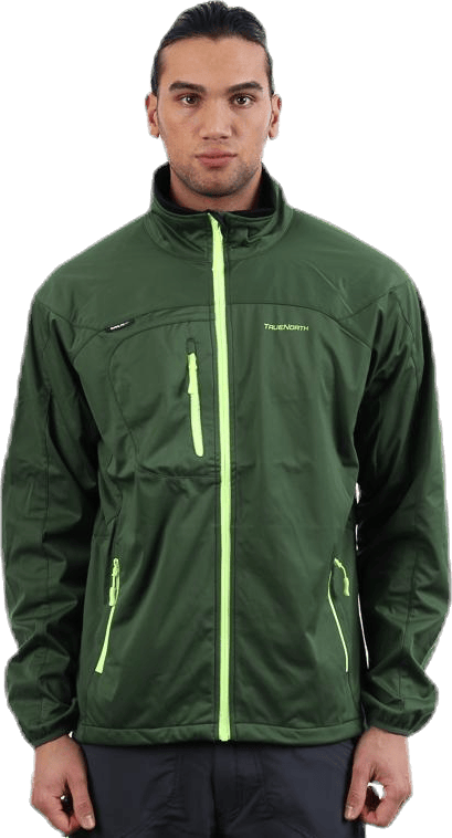 Outdoor Softshell Jacket Green, Male, Apparels, jackets, Green, XXL