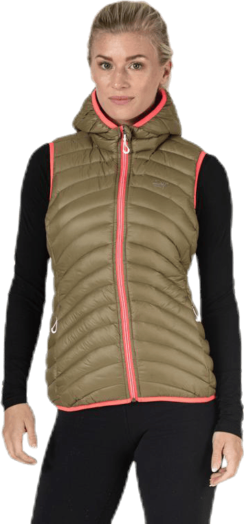 Down Vest Granvik Green, Female, Kläder, jackor, Grön, 42