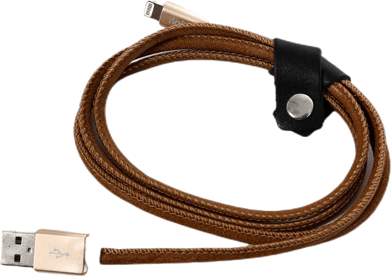 Getterön USB Cable Lightning 1M Brown, Unisex, Equipment, Equipment, Workout, Brown, ONESIZE