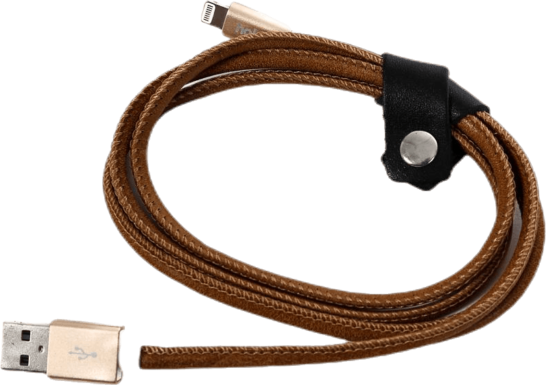 Getterön USB Cable Lightning 1M Brown