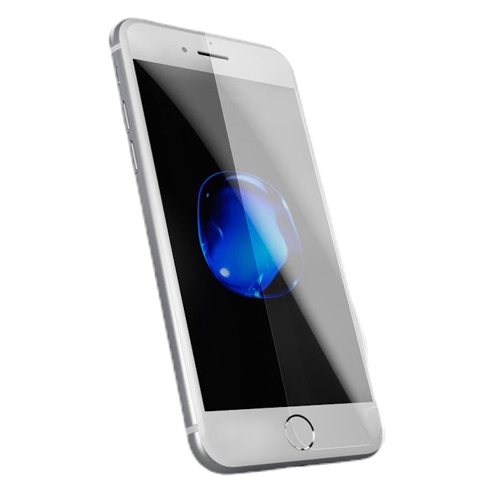 Tempered Glass iPhone 6/6s/7/8, Unisex, Attrezzature, Elettronica, Bianca, ONESIZE