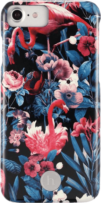 Paris Flamingo Garden iPhone 6/6s/7/8 Patterned, Unisex, Utstyr, Elektronikk, Mønstret, ONESIZE