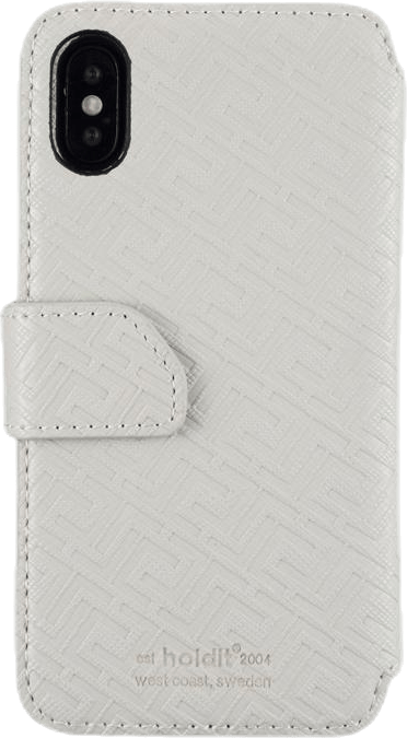 Stockholm Wallet Case Magnet iPhone X/XS Grey - Bild 3