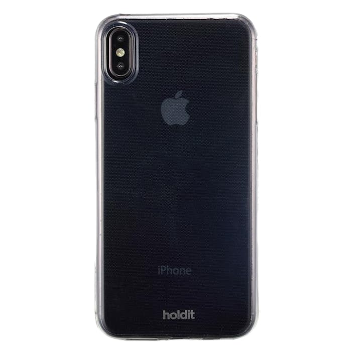 Transparent Phone Case iPhone XS Max, Unisex, Attrezzature, Elettronica, Nero, ONESIZE