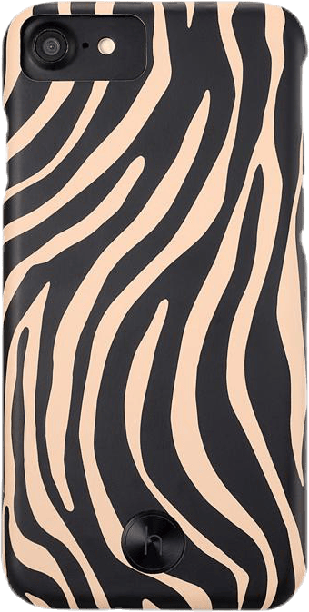 Paris Zebra iPhone 6/6s/7/8 Black/Beige, Unisex, Equipment, Electronics, Black/Beige, ONESIZE