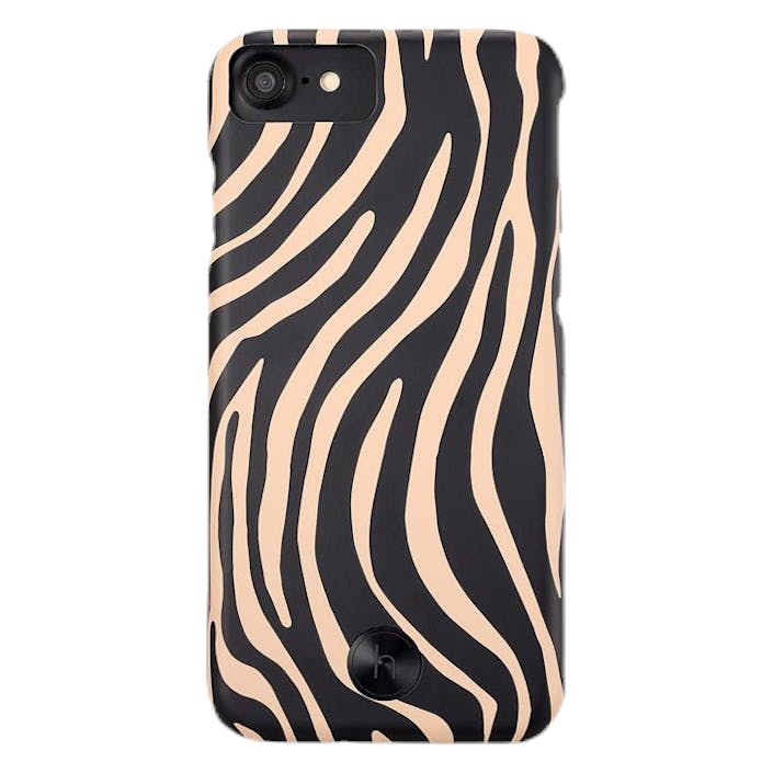 Paris Zebra iPhone 6/6s/7/8 Black/Beige, Unisex, Equipment, Electronics, Black/Beige, ONESIZE