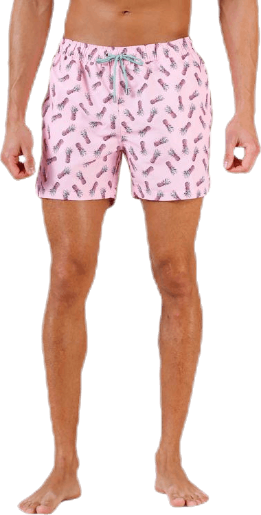 Pineapple Apollo Pink, Male, Apparels, Swimwear, Swimming, Pink, L