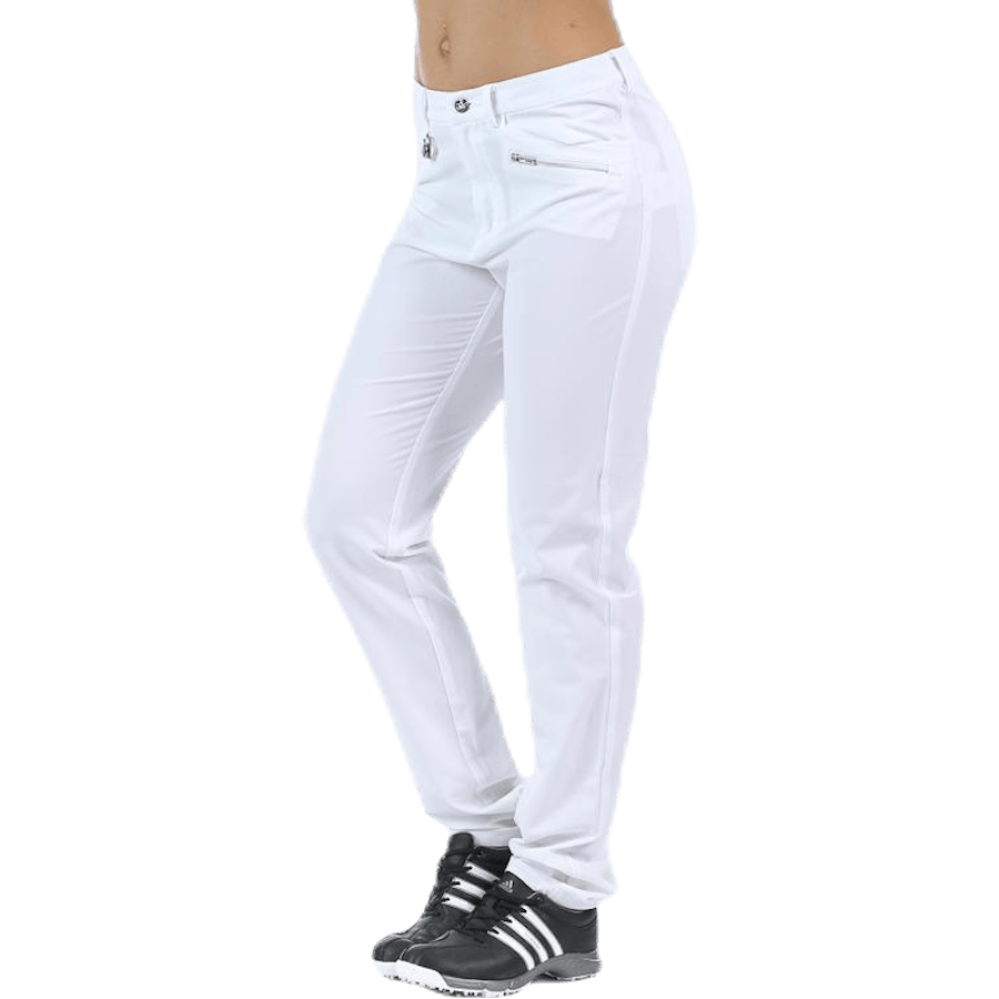 Comfort Str Pants 32 White