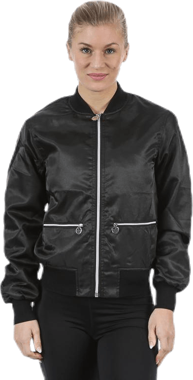 Blink Bomber Jacket Black, Female, Apparels, jackets, Workout, Black, L