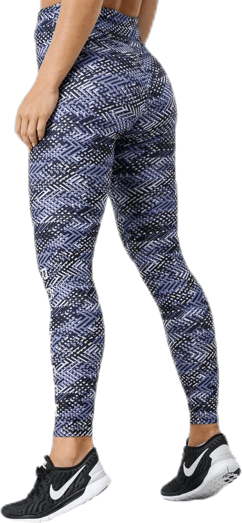 Flattering AOP Tights Blue/Patterned - Bild 4