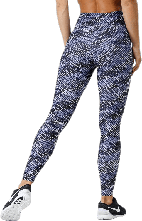 Flattering AOP Tights Blue/Patterned - Bild 5