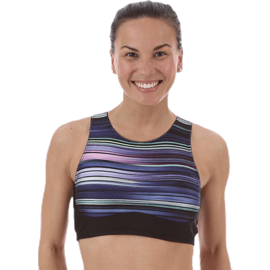 Aim High Sports Bra Patterned/Black