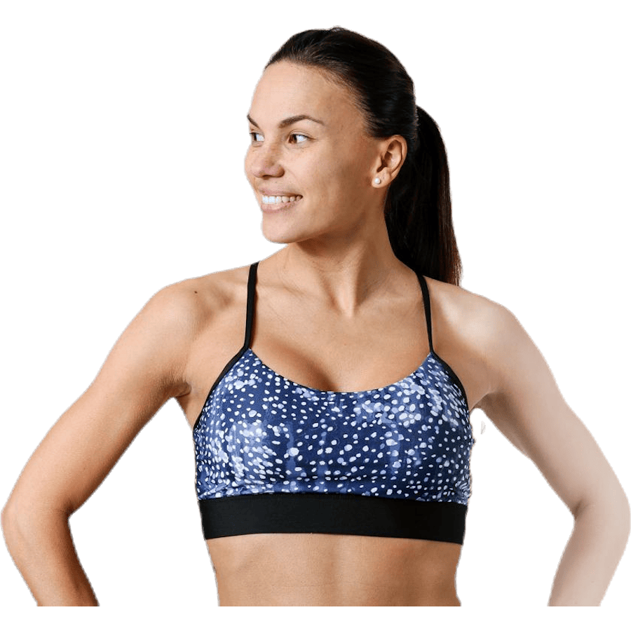 Flattering Sportsbra Blue
