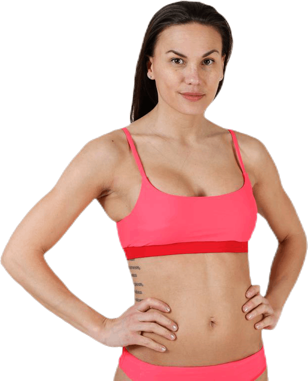 Bikini Top Red, Female, Odevy, Plavky, Plávanie, Červená, XS