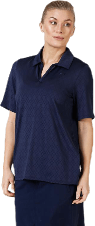 Argyle Poloshirt Blue