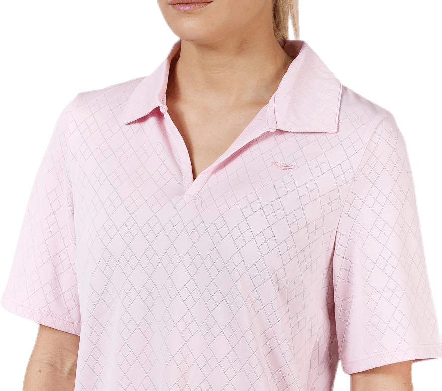 Argyle Poloshirt Pink