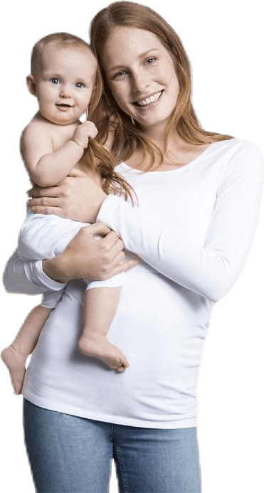 Classic LS Top White, Female, Kleding, moederschap, Wit, M