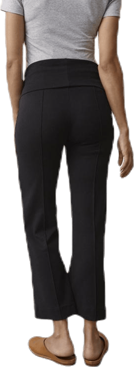 Once-On-Never-Off Cropped Pants Black - Bild 3