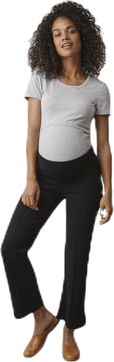 Once-On-Never-Off Cropped Pants Black - Bild 5