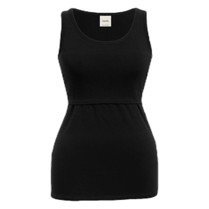 Classic Tank Top Black, Female, Vêtements, Tops, Noir, XS