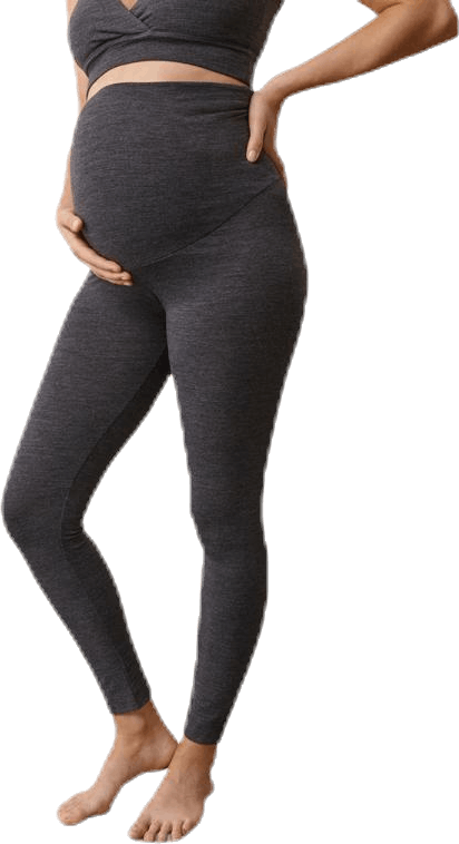 Merino Wool Leggings Grey, Female, Kleding, moederschap, Grijs, S