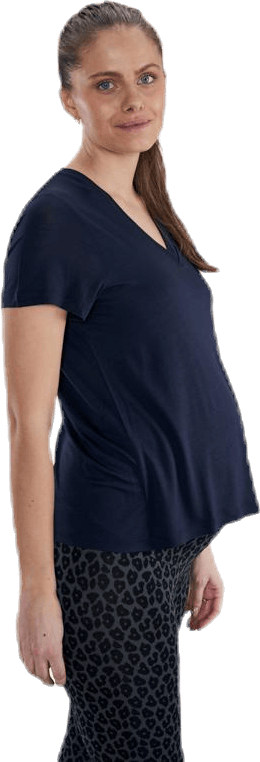 The-Shirt V-Neck Blue - Bild 4