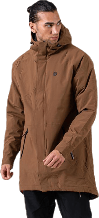 Heat Grip Coat Brown, Male, Apparels, jackets, Brown, XL