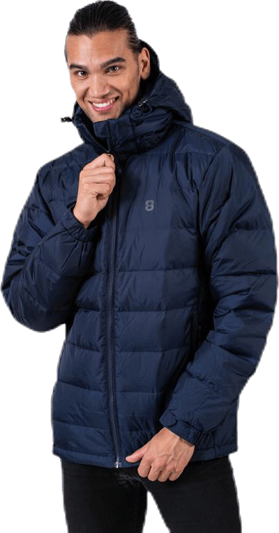 Edzo Down Jacket Blue, Male, Abbigliamento, giacche, Blu, M