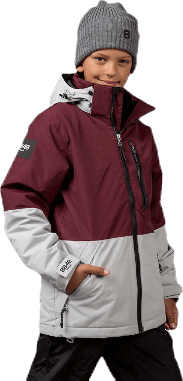 Kaman Junior Jacket Grey/Red, Unisex, Apparels, jackets, Alpine sports, Grey/Red, 170